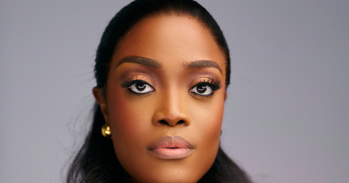 Close-up editorial portrait of Dr. Adaeze Oreh looking to camera.