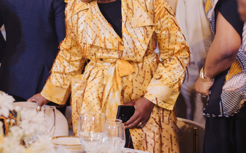 Dr. Adaeze Oreh at a formal ceremony